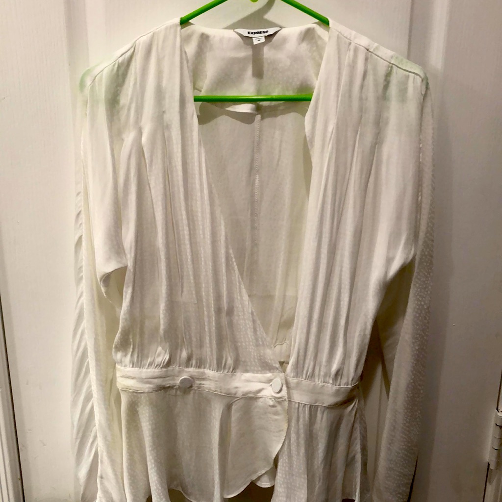 Express Button Blouse Medium